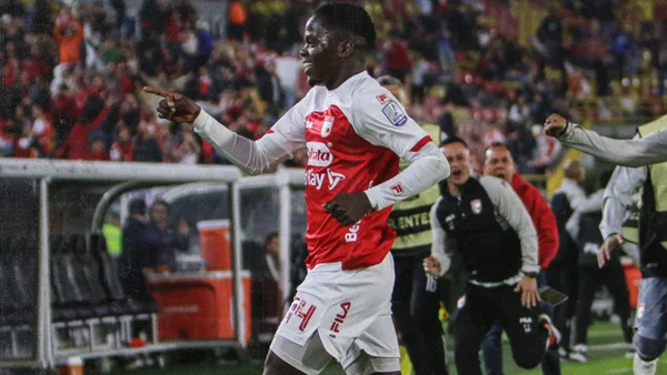 Millonarios no fue rival para Santa Fe y el rojo se dio un festín en el clásico bogotano