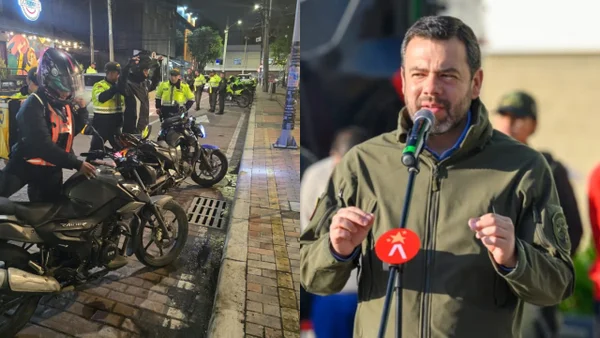 Alcalde Galán descartó la prohibición del parrillero en motos en Bogotá Alcalde Galán descartó la prohibición del parrillero en motos en Bogotá