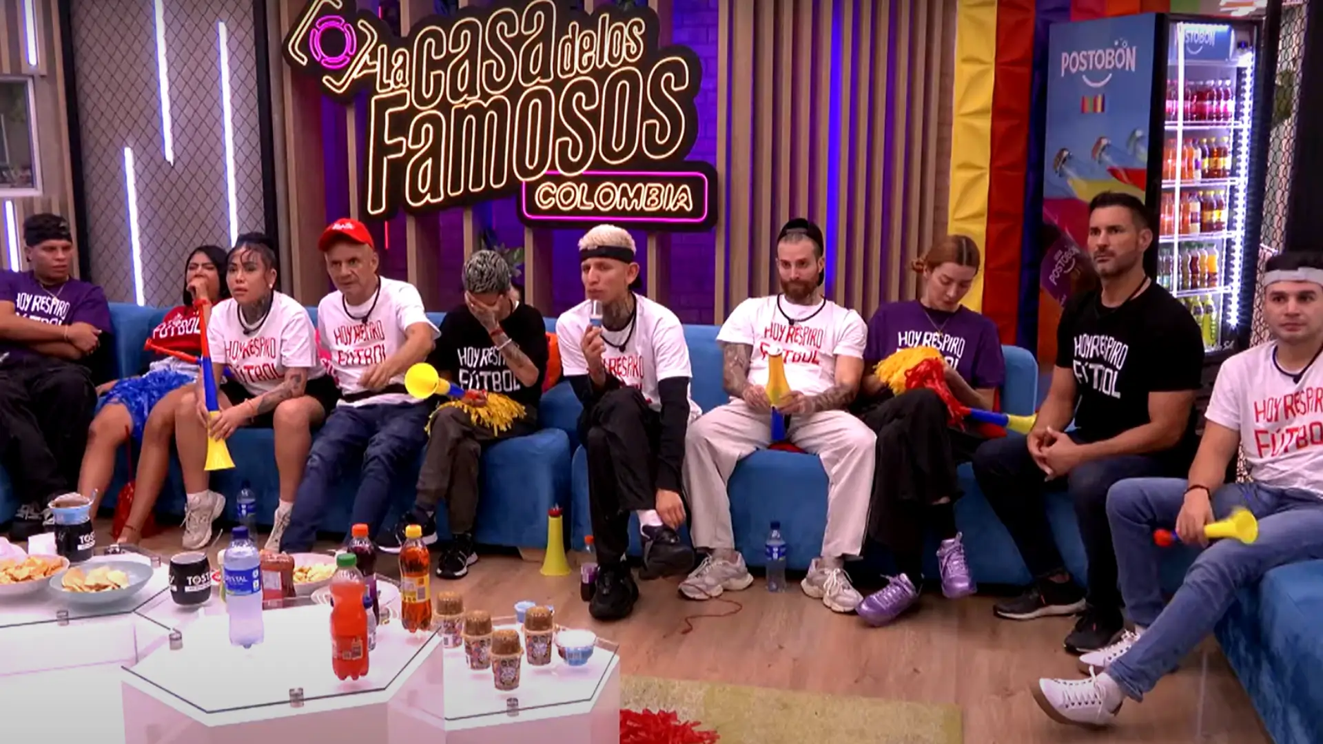 Los famosos vieron Colombia vs. Paraguay