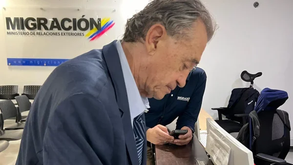 Esta es la primera fotografía en libertad de Carlos Lehder, excapo del Cartel de Medellín