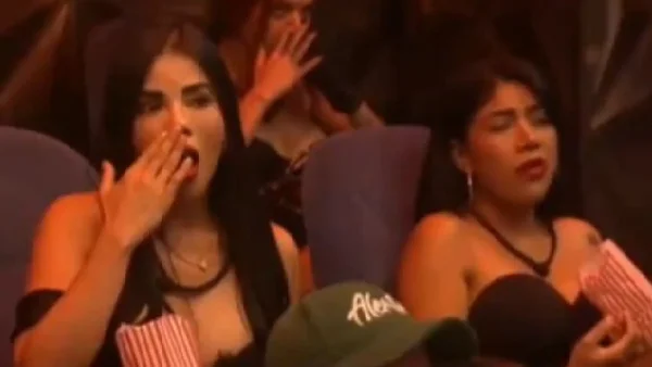 VIDEO: así fue la shockeante reacción de Karina García al escuchar las fuertes críticas de 'Peluche' y Norma