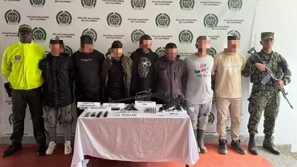 Ejército capturó a siete presuntos integrantes del Clan del Golfo en Urrao, Antioquia