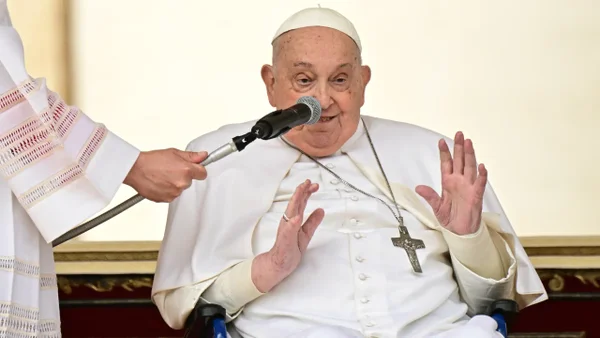 Video | Sorpresiva aparición del papa Francisco el Domingo de Ramos: “Feliz Semana Santa”