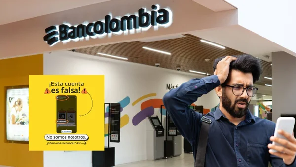 Advierten por falso usuario en redes sociales que se está haciendo pasar por Bancolombia y estafa a clientes