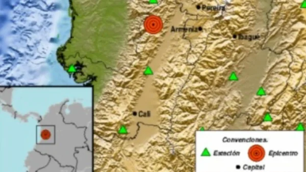 Tembló en Colombia este miércoles 16 de abril y se registró una magnitud que superó los 3.0