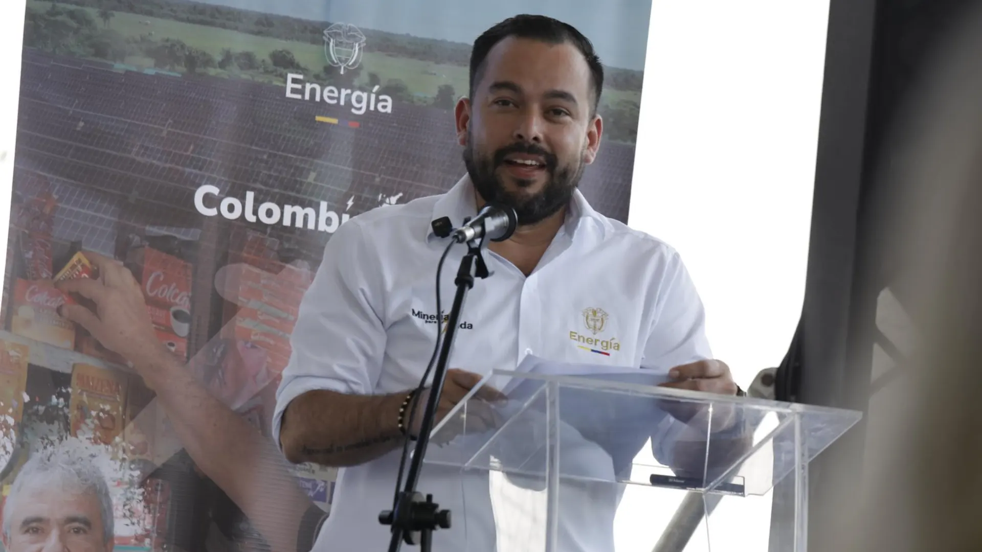 Edwin Palma ministro de Minas y Energía