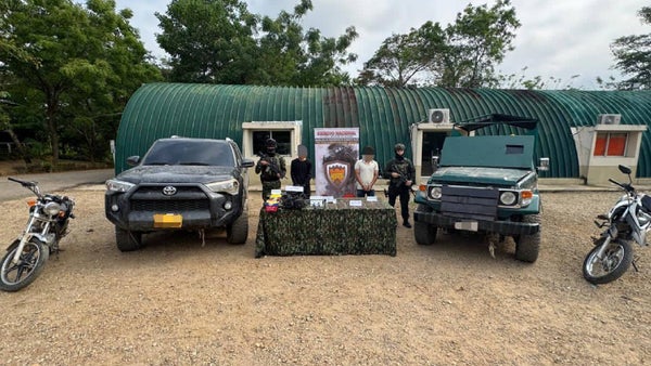 Capturan a dos integrantes del GAO-r E33 en Tibú: tenían una tanqueta artesanal Capturan a dos integrantes del GAO-r E33 en Tibú: tenían una tanqueta artesanal