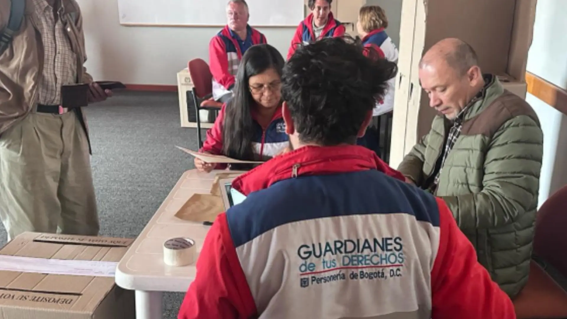 Víctimas del conflicto armado que llegan a Bogotá.