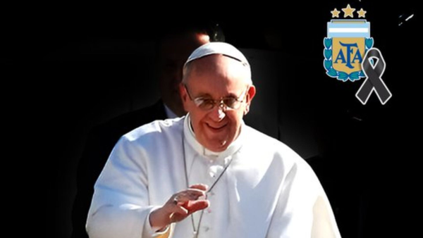 La AFA despide al papa Francisco con un conmovedor video: “Hasta siempre, capitán”