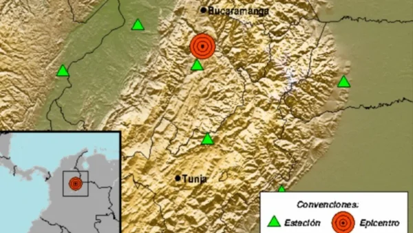 Tembló en Colombia este 22 de abril: uno de los movimientos telúricos tuvo una intensidad de 4