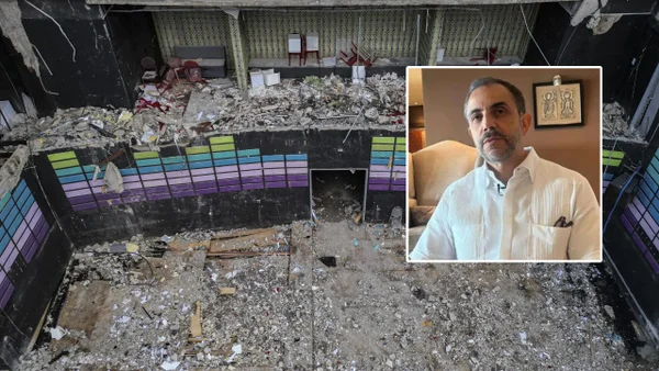 Habló el gerente de la discoteca Jet Set: "Siempre hubo filtración de agua en el edificio"