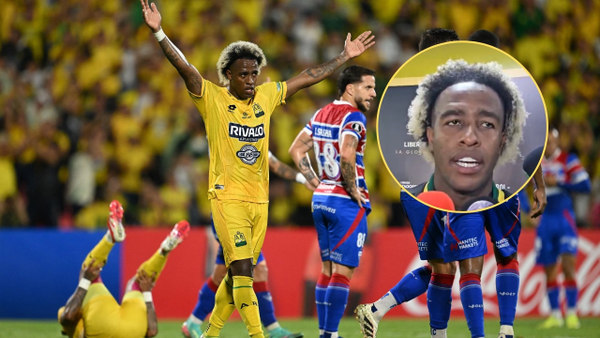 Kevin Londoño habló sobre el increíble fallo ante Fortaleza en Copa Libertadores