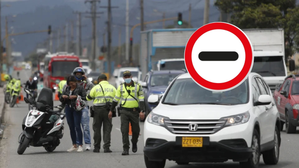 ¿Qué significa la señal circular con borde rojo y línea negra en la vía? Atención, conductores