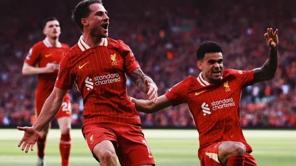 Luis Díaz, orgulloso de su bandera: así celebró con Colombia en lo más alto