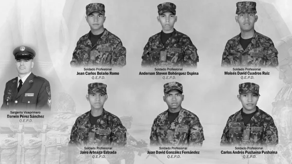 "Le está dando licencia a los bandidos": familiar de soldado asesinado en el Guaviare