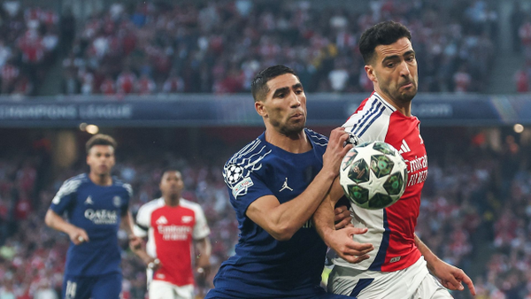 PSG dio un gran paso hacia la final de Champions League: así derrotó al Arsenal en Londres