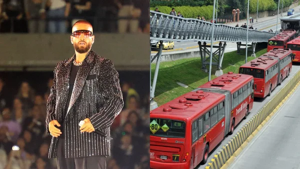 Las rutas de Transmilenio habilitadas antes y después del concierto de Maluma en Bogotá