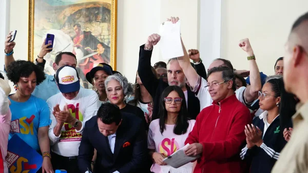 Así está el panorama en el Congreso de la República tras la radicación de la consulta popular Así está el panorama en el Congreso de la República tras la radicación de la consulta popular