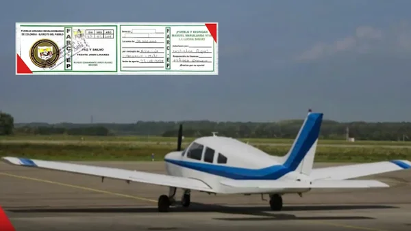 Insólitos chats de cómo disidencias de alias Calarcá extorsionan a pilotos de aeronaves médicas