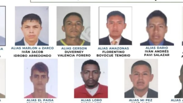 Estas son las caras de los más buscados en Cauca y Valle: ofrecen millonaria recompensa