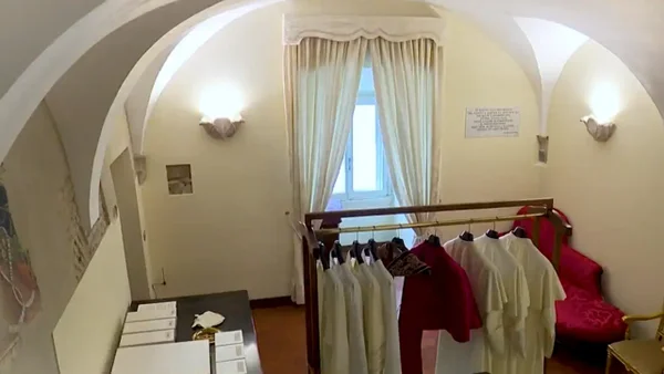 La sala de lágrimas: el lugar en el que el papa eligió su nuevo nombre