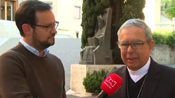 El mensaje que le dio el cardenal colombiano Luis José Rueda al papa León XIV