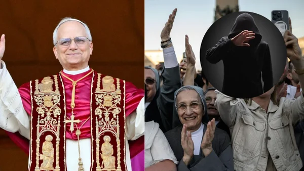 El famoso artista que fue visto durante el anuncio del papa León XIV: ¿de quién se trata?