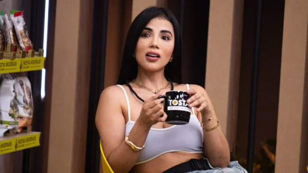 ¿Suceso paranormal?: Karina García reacciona a un video en La Casa de los Famosos