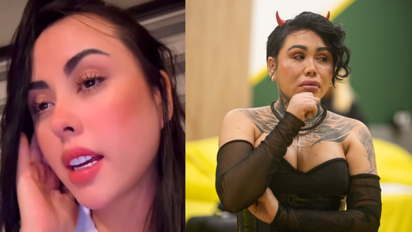 En imagenes: así reaccionó una de las hermanas de Yina Calderón tras su eliminación en La Casa de los Famosos