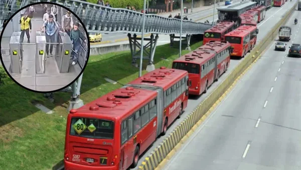 Por evadir el pasaje en TransMilenio, joven sufrió aparatosa caída que lo dejó inconsciente: video viral Por evadir el pasaje en TransMilenio, joven sufrió aparatosa caída que lo dejó inconsciente: video viral