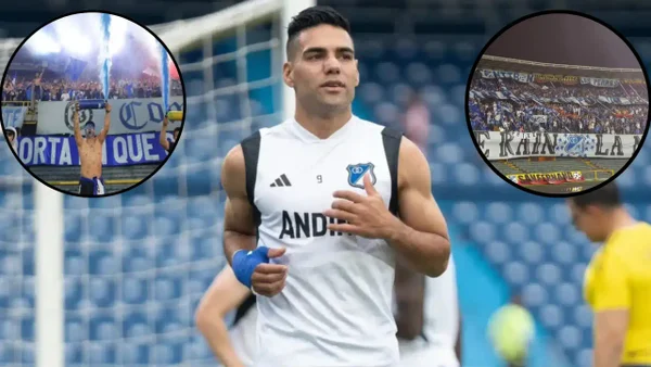 La petición de Falcao a las dos barras populares de Millonarios: en video el mensaje del 'tigre'