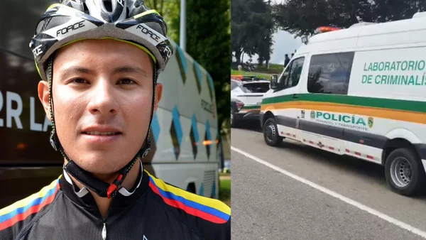 El exciclista Jhonatan Paredes falleció tras ser arrollado por una camioneta en Boyacá