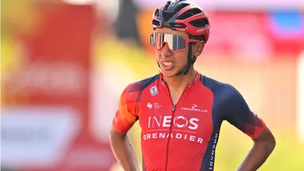Revelaron video de la impactante caída de Egan Bernal en el Giro de Italia