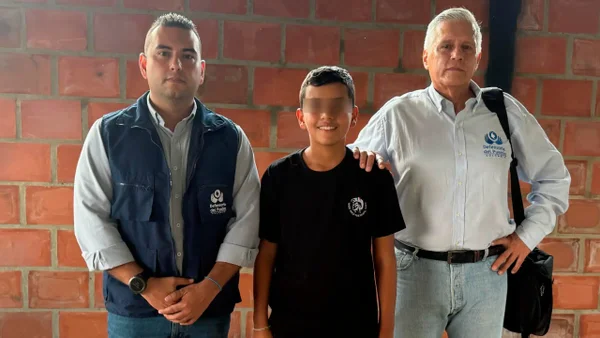 Esta es la primera imagen de Lyan Hortúa en libertad tras 18 días secuestro