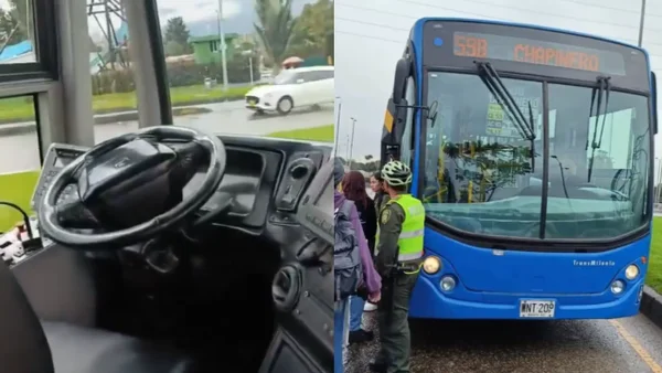 VIDEO | Conductor de SITP se enojó y dejó abandonado un bus con pasajeros adentro VIDEO | Conductor de SITP se enojó y dejó abandonado un bus con pasajeros adentro