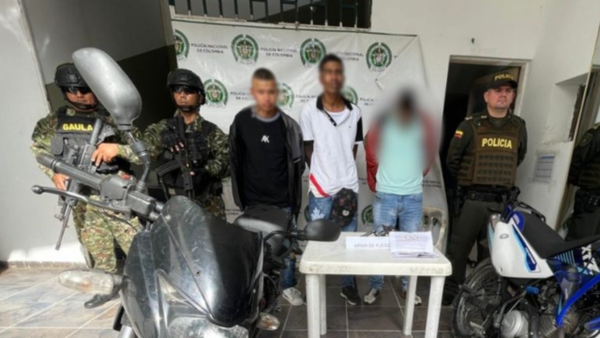 A la cárcel dos presuntos integrantes del Clan del Golfo que extorsionaban en el Meta