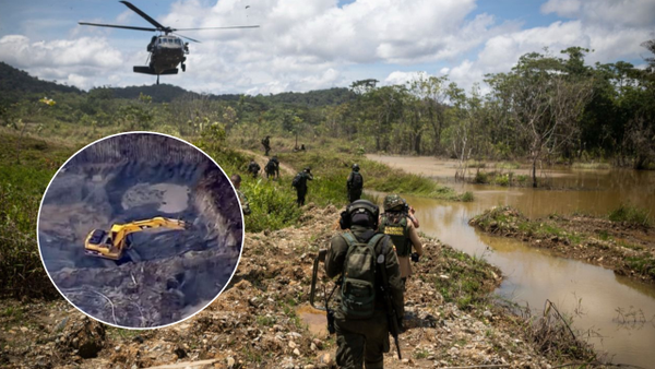 La nueva estrategia propuesta por el Ministerio de Defensa en contra de la minería ilegal