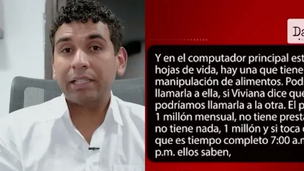 Otro polémico audio: David Racero ofrece contrato de un millón de pesos sin prestaciones Otro polémico audio: David Racero ofrece contrato de un millón de pesos sin prestaciones