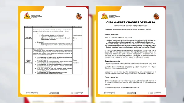 ADE genera polémica por entregar cartillas en colegios a favor de la consulta popular