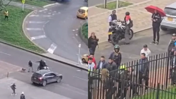 Este es el hombre capturado por violento intento de robo en conjunto residencial de Bogotá Este es el hombre capturado por violento intento de robo en conjunto residencial de Bogotá