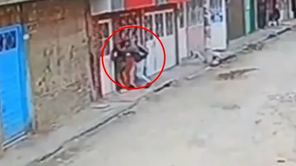 Video captó el momento en el que una niña escapó de un hombre que la acosó sexualmente en Soacha