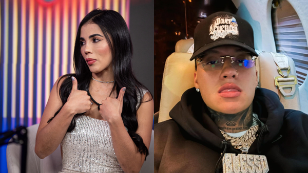 ¿Karina García puede enfrentar serios problemas por mencionar a Blessd? La modelo rompió el silencio