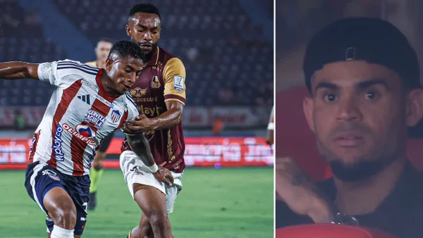 Junior dejó puntos de local en el debut de cuadragulares ante la mirada de Luis Díaz Junior dejó puntos de local en el debut de cuadragulares ante la mirada de Luis Díaz