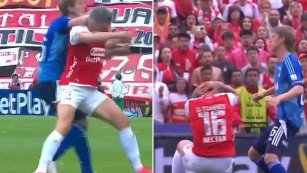 Andrés Llinás responde a la polémica en el clásico: "Daniel Torres es el que me busca a mí" Andrés Llinás responde a la polémica en el clásico: "Daniel Torres es el que me busca a mí"