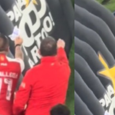 En video: hinchas de Santa Fe encararon a Radamel Falcao y les ...