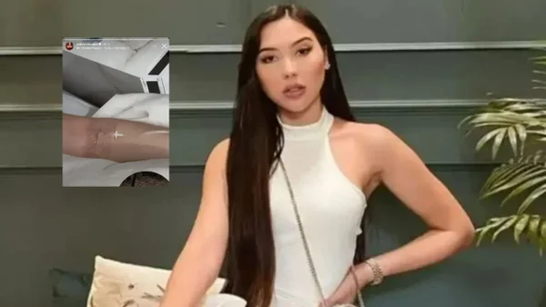 Preocupante foto de Aída Victoria Merlano desde el hospital: este es su estado de salud en pleno embarazo