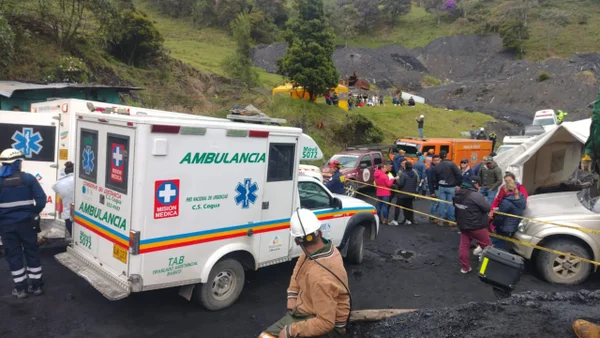 Confirman la muerte de los tres mineros atrapados en derrumbe en Zipaquirá tras más de 20 horas