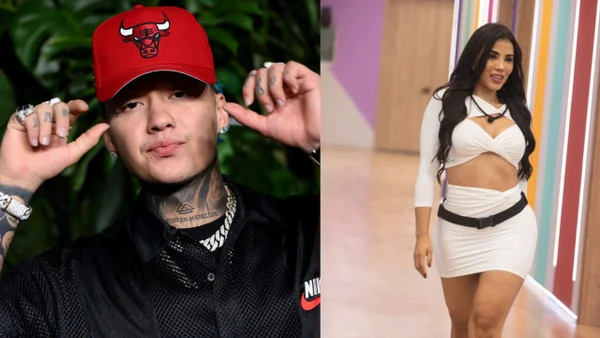 “De esa si no”: Blessd reacciona a comentario sobre Karina García en 'The Juanpis Live Show'