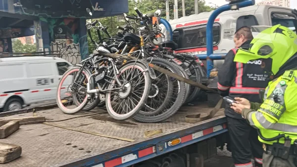 Operativo dejó varios ciclomotores inmovilizados en Bogotá: vea las razones