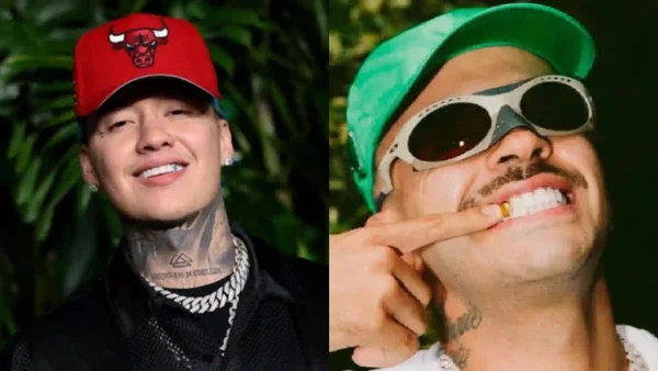 ¡Confesión explosiva! Blessd reveló que se dio a los golpes con Feid en la final de la Copa América: video